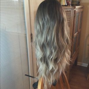 Wig Synthetic Hair 24” With Clips and Adjustable Back Strap